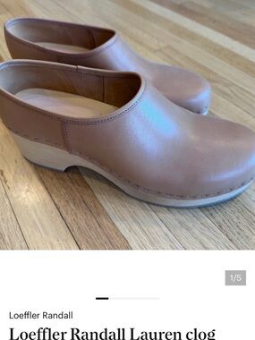 Looking to buy Loeffler Randall Leather Slip-On Clog called Lauren in 39